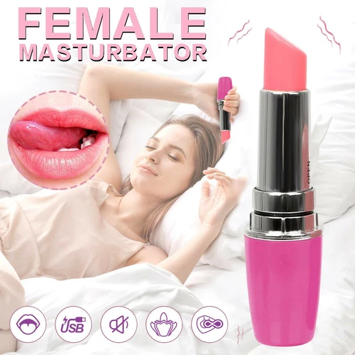 Mini Vibrators Massage Lipsticks Clitoral Stimulation Stick WaterProof for Women - Picture 4 of 15